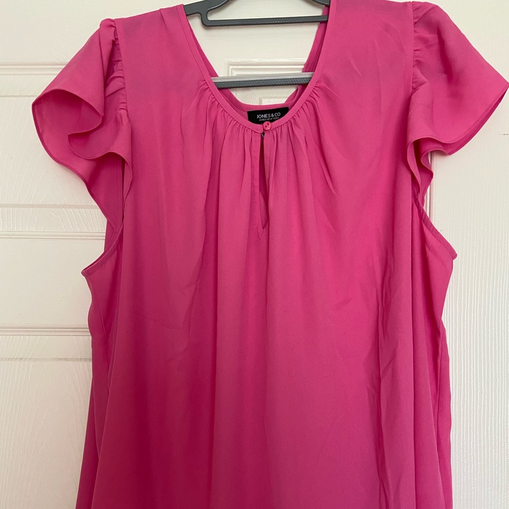 🌟Jones New York Pink Shirt Size 3X